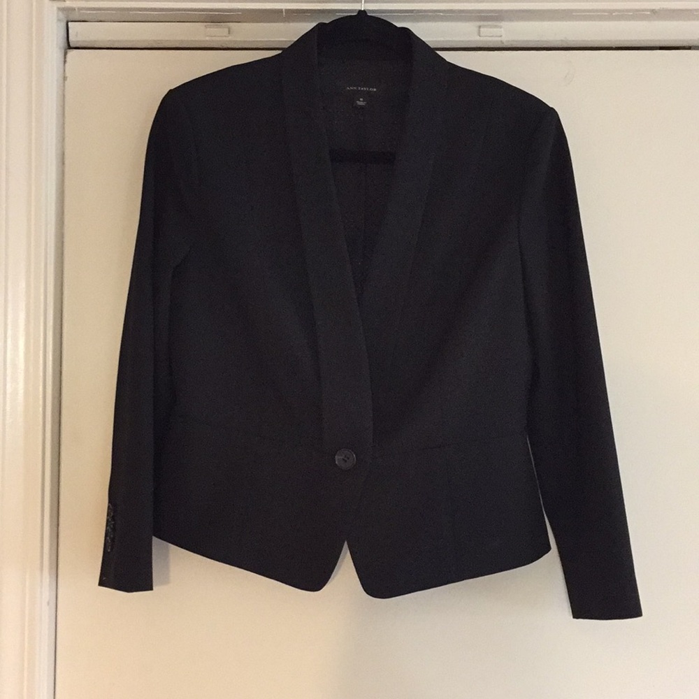 Ann Taylor Black Suit Blazer